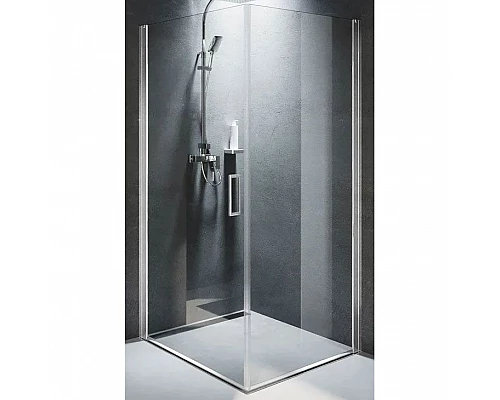 Купить Душевой уголок Riho Novik Z201 100х100 G003016120 (GZ5100100) профиль Хром стекло прозрачное в магазине сантехники Santeh-Crystal.ru