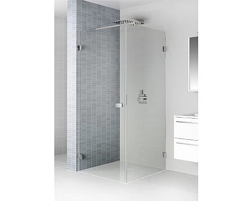 Купить Душевой уголок Riho SZ Scandic NXT X201 97х87 L G001045120 (GX02062C1) профиль Хром стекло прозрачное в магазине сантехники Santeh-Crystal.ru