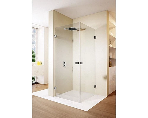 Купить Душевой уголок Riho SZ Scandic NXT Х209 77х77 L/P G001101120 (GX12022C0) профиль Хром стекло прозрачное в магазине сантехники Santeh-Crystal.ru