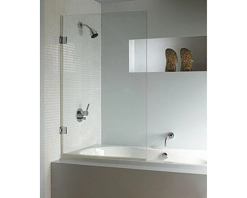 Заказать Шторка на ванну Riho VZ Scandic NXT X107 80 L G001129120 (GX01032C1) профиль Хром стекло прозрачное в магазине сантехники Santeh-Crystal.ru