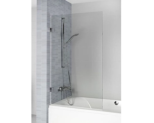 Купить Шторка на ванну Riho VZ Scandic NXT X107 100 L G001133120 (GX01072C1) профиль Хром стекло прозрачное в магазине сантехники Santeh-Crystal.ru