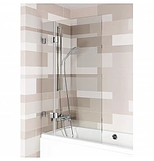 Шторка на ванну Riho VZ Scandic NXT X109V 90 L G001153120 (GX06052C1) профиль Хром стекло прозрачное