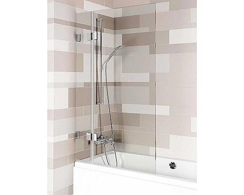 Купить Шторка на ванну Riho VZ Scandic NXT X109 85x150 L G001143120 (GX00162C1) профиль Хром стекло прозрачное в магазине сантехники Santeh-Crystal.ru