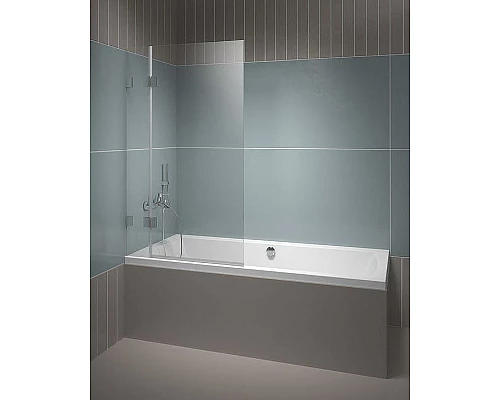 Приобрести Шторка на ванну Riho VZ Scandic NXT X109 90x150 L G001145120 (GX00192C1) профиль Хром стекло прозрачное в магазине сантехники Santeh-Crystal.ru