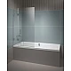 Приобрести Шторка на ванну Riho VZ Scandic NXT X109 90x150 L G001145120 (GX00192C1) профиль Хром стекло прозрачное в магазине сантехники Santeh-Crystal.ru