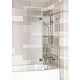 Приобрести Шторка на ванну Riho VZ Scandic NXT X500 Yukon 117 P G001164120 (GX00602C2) профиль Хром стекло прозрачное в магазине сантехники Santeh-Crystal.ru