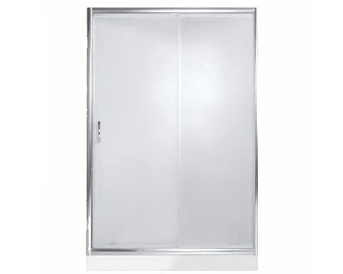 Заказать Душевая дверь в нишу River Bering 140 МТ 10000002016 профиль Матовый хром стекло матовое в магазине сантехники Santeh-Crystal.ru