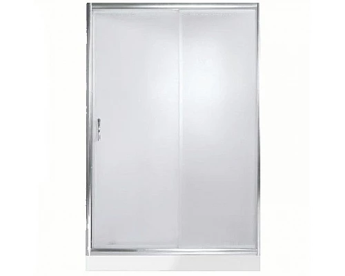 Приобрести Душевая дверь в нишу River Bering 120 МТ 10000000721 профиль Матовый хром стекло матовое в магазине сантехники Santeh-Crystal.ru