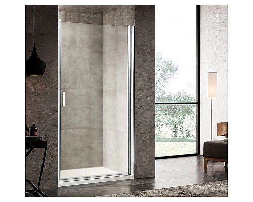 Купить Душевая дверь River Bosfor 70 МТ 10000003650 профиль Матовый хром стекло матовое в магазине сантехники Santeh-Crystal.ru