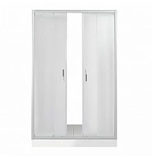 Душевая дверь в нишу River Dreike 150 МТ 10000002357 профиль Матовый хром стекло матовое