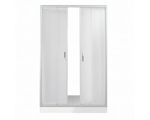 Приобрести Душевая дверь в нишу River Dreike 150 МТ 10000002357 профиль Матовый хром стекло матовое в магазине сантехники Santeh-Crystal.ru