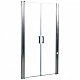 Купить Душевая дверь в нишу River Suez 100 МТ 10000001116 профиль Матовый хром стекло матовое в магазине сантехники Santeh-Crystal.ru