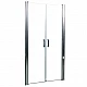 Заказать Душевая дверь в нишу River Suez 80 МТ 10000000740 профиль Матовый хром стекло матовое в магазине сантехники Santeh-Crystal.ru