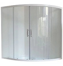 Шторка на ванну Royal Bath Alpine RB140ALP-T 140 профиль Белый стекло прозрачное