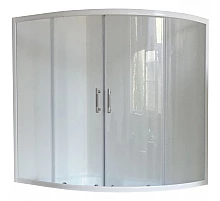 Шторка на ванну Royal Bath Alpine RB150ALP-T 150 профиль Белый стекло прозрачное