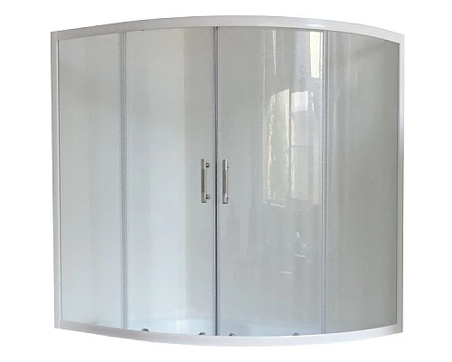 Приобрести Шторка на ванну Royal Bath Alpine RB160ALP-T 160 профиль Белый стекло прозрачное в магазине сантехники Santeh-Crystal.ru