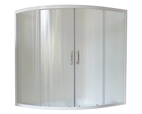 Заказать Шторка на ванну Royal Bath Alpine RB170ALP-C 170 профиль Белый стекло шиншилла в магазине сантехники Santeh-Crystal.ru