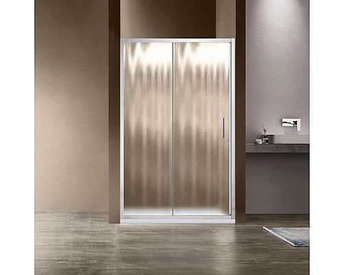 Купить Душевая дверь Vincea Garda 120 VDS-1G120CH профиль Хром стекло шиншилла в магазине сантехники Santeh-Crystal.ru