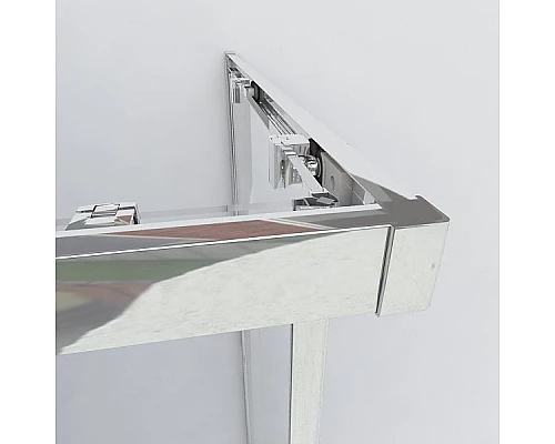 Заказать Душевой уголок Vincea Garda VSS-1G100CH 100x100 профиль Хром стекло шиншилла в магазине сантехники Santeh-Crystal.ru