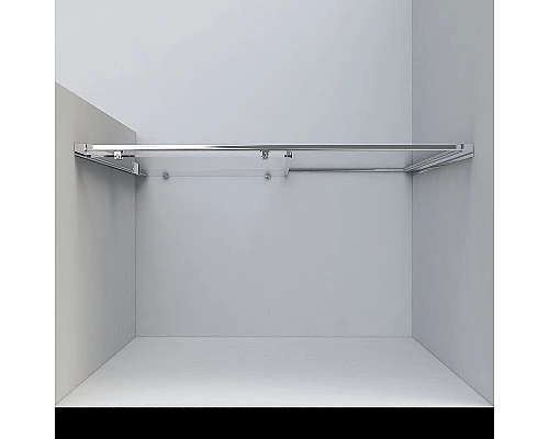 Заказать Душевая дверь Vincea Garda 105 VDS-1G105CL профиль Хром стекло прозрачное в магазине сантехники Santeh-Crystal.ru