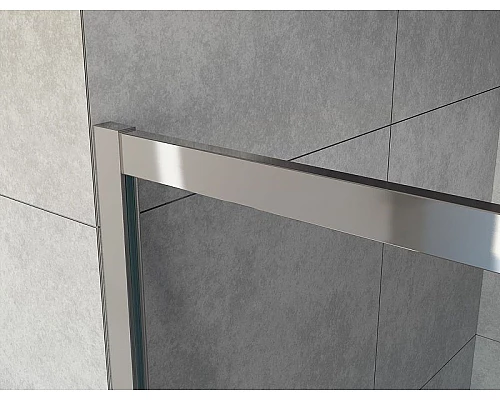 Купить Душевая дверь Vincea Garda 190 VDS-1G2190CL профиль Хром стекло прозрачное в магазине сантехники Santeh-Crystal.ru