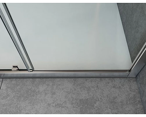 Купить Душевая дверь Vincea Garda 190 VDS-1G2190CL профиль Хром стекло прозрачное в магазине сантехники Santeh-Crystal.ru