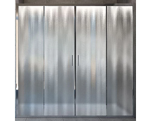 Заказать Душевая дверь Vincea Garda 190 VDS-1G2190CH профиль Хром стекло шиншилла в магазине сантехники Santeh-Crystal.ru