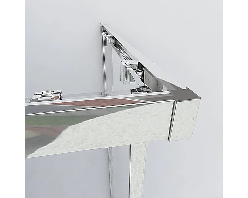 Купить Душевой уголок Vincea Garda 120x110 VSS-1G1112CL профиль Хром стекло прозрачное в магазине сантехники Santeh-Crystal.ru