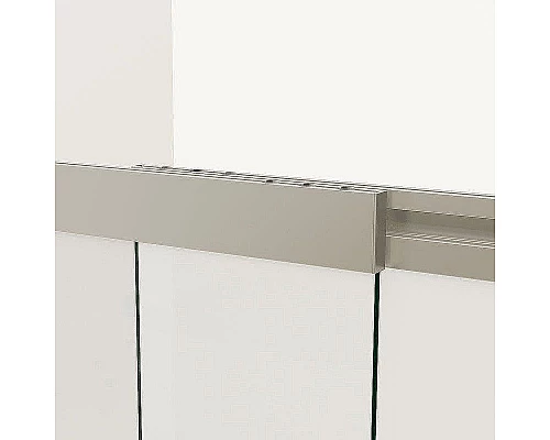 Купить Шторка на ванну Vincea VSB 100х145 VSB-1E100CLB профиль Черный матовый стекло прозрачное в магазине сантехники Santeh-Crystal.ru