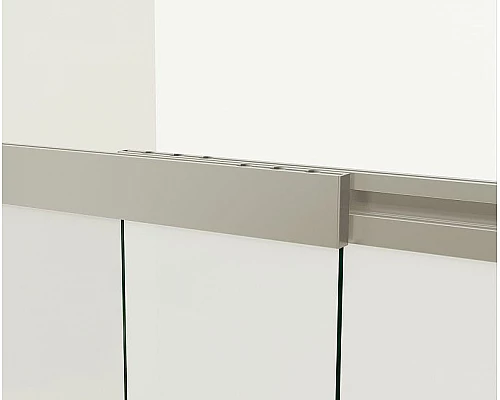 Приобрести Шторка на ванну Vincea VSB 100х145 VSB-1E100CGB профиль Черный матовый стекло тонированное в магазине сантехники Santeh-Crystal.ru