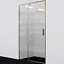 Душевая дверь WasserKRAFT Aisch 90 55P04 профиль Матовое золото стекло прозрачное