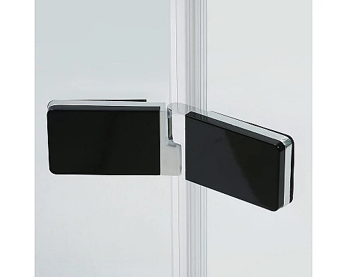 Заказать Душевой уголок WasserKRAFT Aller 120х100 R 10H10RBLACK профиль Хром стекло прозрачное в магазине сантехники Santeh-Crystal.ru