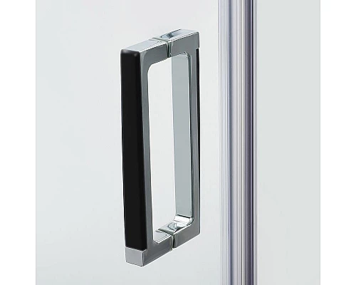 Заказать Душевой уголок WasserKRAFT Aller 120х80 L 10H06LBLACK MATT профиль Хром матовый стекло прозрачное в магазине сантехники Santeh-Crystal.ru