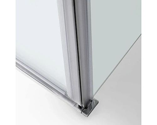 Заказать Душевой уголок WasserKRAFT Aller 120х80 L 10H06LBLACK MATT профиль Хром матовый стекло прозрачное в магазине сантехники Santeh-Crystal.ru