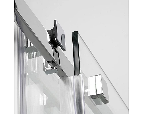 Купить Душевой уголок WasserKRAFT Alme 140х90 15R36 профиль Хром стекло прозрачное в магазине сантехники Santeh-Crystal.ru