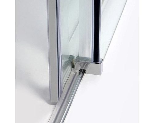 Купить Душевой уголок WasserKRAFT Alme 140х90 15R36 профиль Хром стекло прозрачное в магазине сантехники Santeh-Crystal.ru