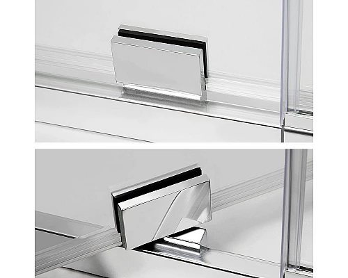 Заказать Душевая дверь WasserKRAFT Berkel 110 48P13 профиль Хром стекло прозрачное в магазине сантехники Santeh-Crystal.ru