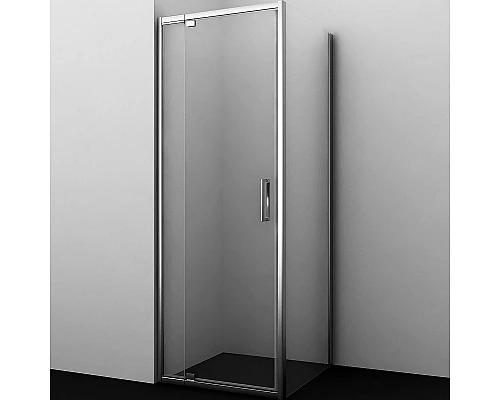 Заказать Душевой уголок WasserKRAFT Berkel 80x100 48P29 профиль Хром стекло прозрачное в магазине сантехники Santeh-Crystal.ru