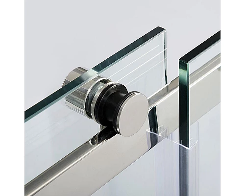 Купить Душевой уголок WasserKRAFT Dinkel 120x80 58R06 профиль Хром стекло прозрачное в магазине сантехники Santeh-Crystal.ru