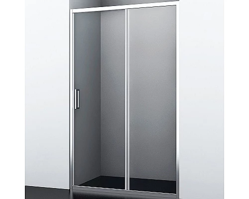 Приобрести Душевая дверь WasserKRAFT Main 130 41S30 профиль Хром стекло прозрачное в магазине сантехники Santeh-Crystal.ru