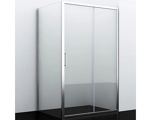 Купить Душевой уголок WasserKRAFT Main 120x100 41S10 профиль Хром стекло прозрачное в магазине сантехники Santeh-Crystal.ru