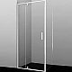 Приобрести Душевой уголок WasserKRAFT Neime 90x100 19P18 профиль Белый матовый стекло прозрачное в магазине сантехники Santeh-Crystal.ru