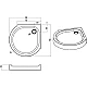 Приобрести Акриловый поддон для душа AM.PM Like Round 95х95 W83T-333-095W Белый в магазине сантехники Santeh-Crystal.ru