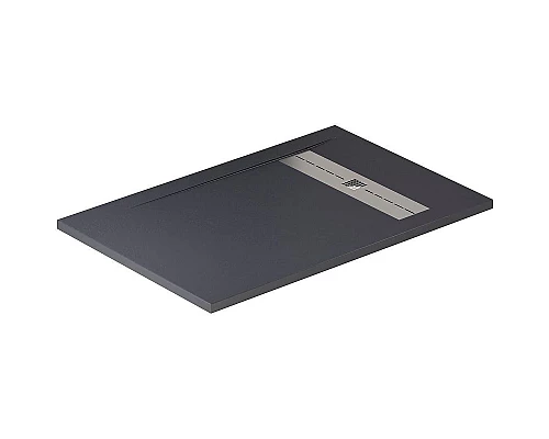 Приобрести Душевой поддон из искусственного камня Allen Brau Infinity 140x90 8.21005-AM Антрацит в магазине сантехники Santeh-Crystal.ru