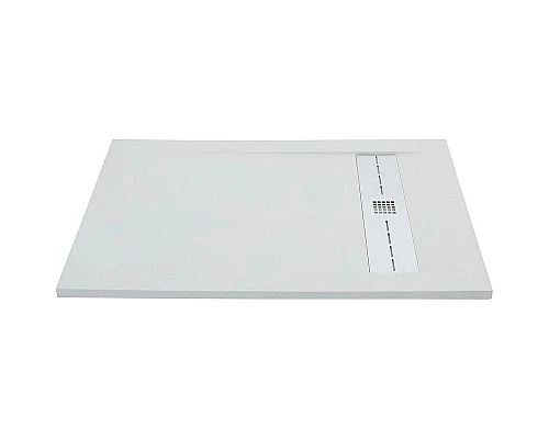 Приобрести Душевой поддон из искусственного камня Allen Brau Infinity 120x80 8.21002-21 Белый камень в магазине сантехники Santeh-Crystal.ru