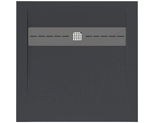 Приобрести Душевой поддон из искусственного камня Allen Brau Infinity 90x90 8.21001-AM Антрацит в магазине сантехники Santeh-Crystal.ru