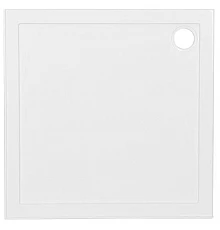 Душевой поддон из искусственного камня Aquanet Alfa Delta Cube 90x90 168433 Белый