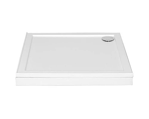 Купить Душевой поддон из искусственного камня Aquanet Alfa Delta Cube 90x90 168433 Белый в магазине сантехники Santeh-Crystal.ru