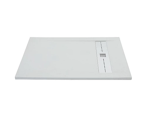 Купить Душевой поддон из искусственного камня Aquanet Delight 120x80 258883 Серый в магазине сантехники Santeh-Crystal.ru