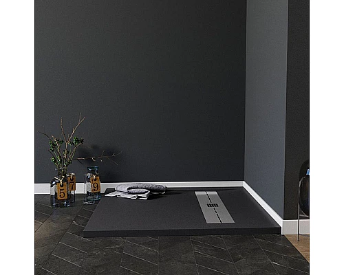 Заказать Душевой поддон из искусственного камня Aquanet Delight 120x90 260112 Черный в магазине сантехники Santeh-Crystal.ru